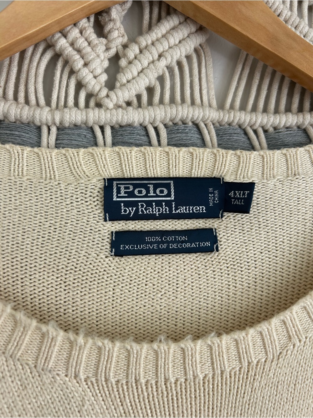 Vintage Polo by Ralph Lauren Crew Neck Sweater - Picture 5 of 6